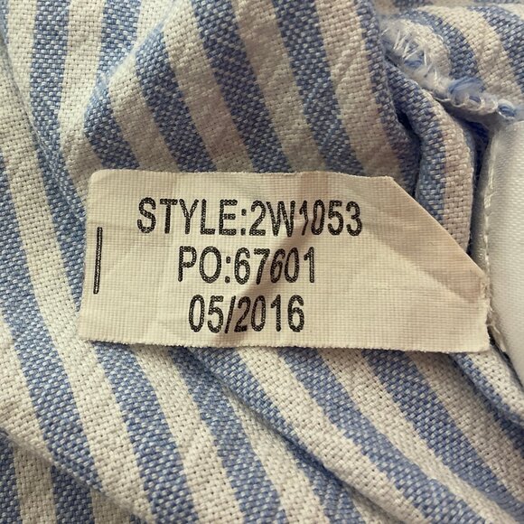 Vineyard Vines Sz S Blue & White Stripe Top - Picture 10 of 15